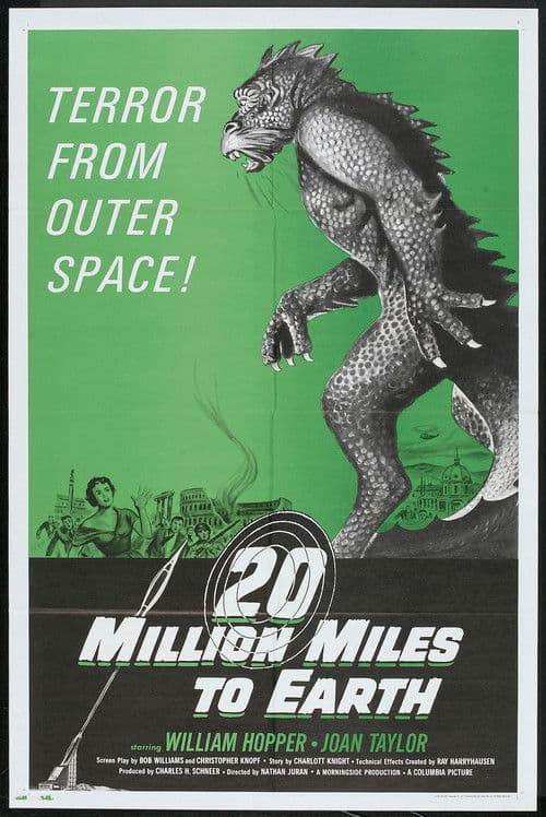 20 Million Miles to Earth — poster